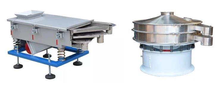 Resin powder sieving vibrating screen